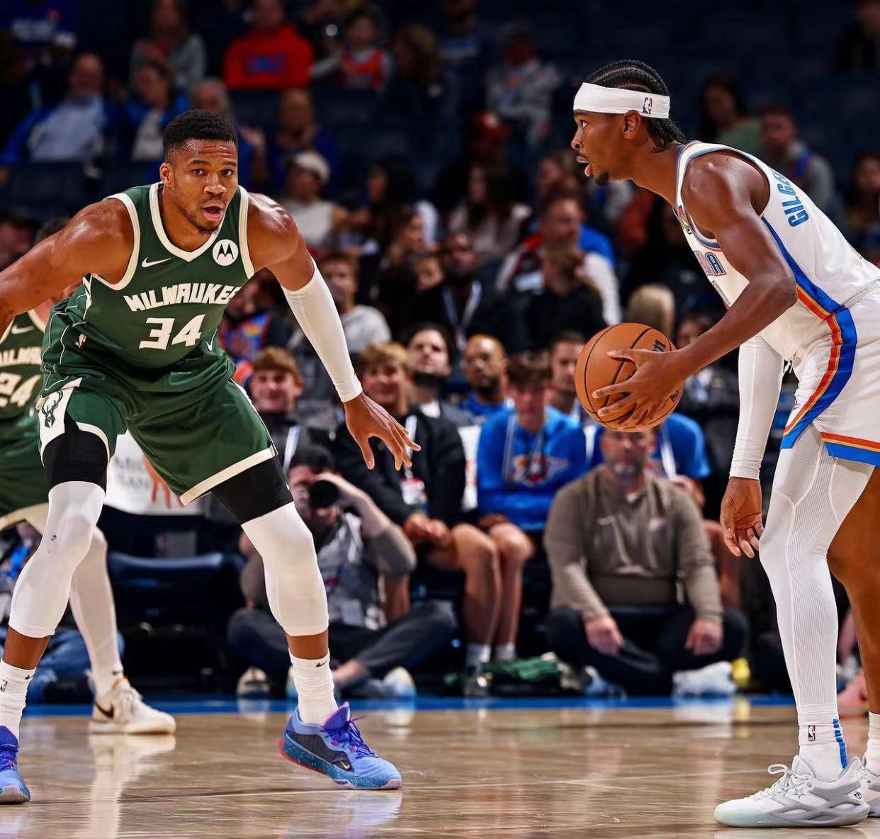 雄鹿横扫雷霆领跑东区 雄鹿横扫雷霆领跑东区